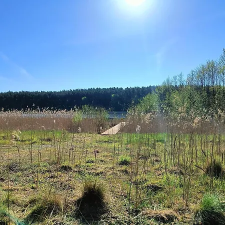 Lesny Z Prywatnym Pomostem Vakantiehuis Trzebiechowo