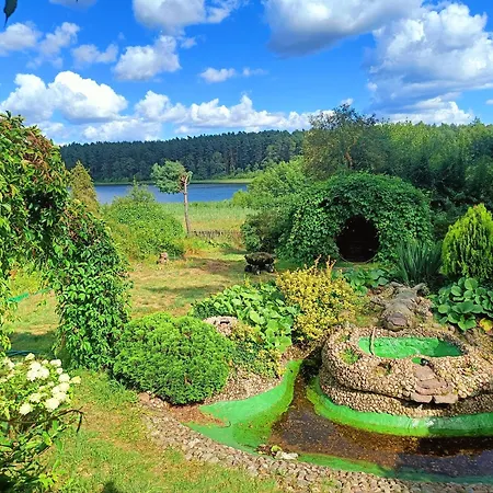 Lesny Z Prywatnym Pomostem Vakantiehuis Trzebiechowo