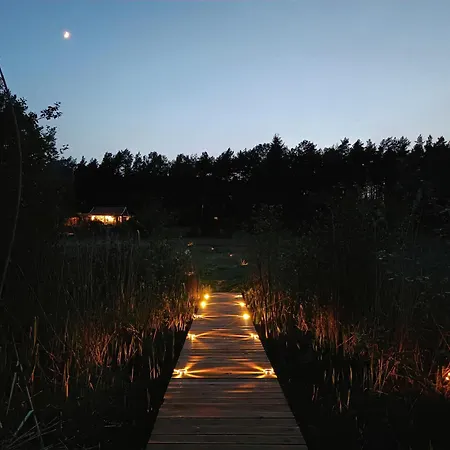 Vakantiehuis Lesny Z Prywatnym Pomostem