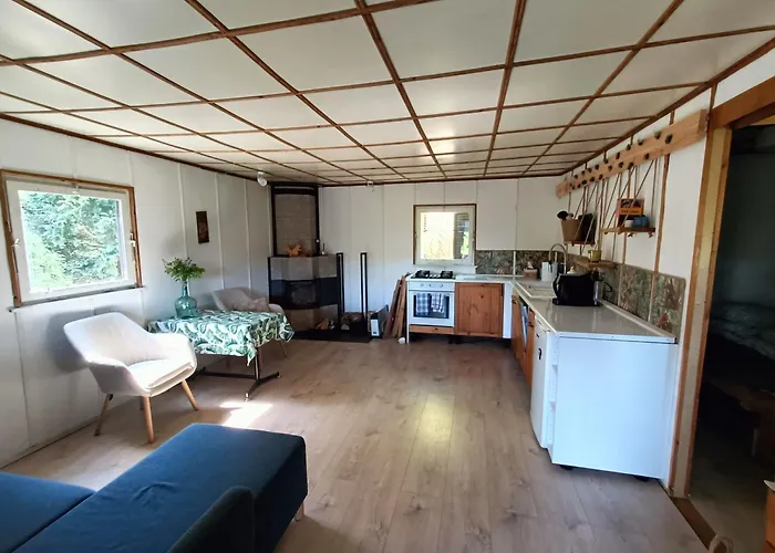 Nyaraló Lesny Z Prywatnym Pomostem Trzebiechowo