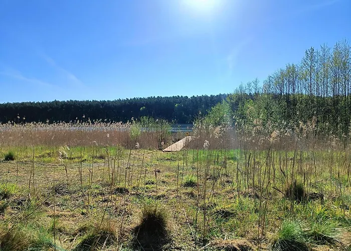Lesny Z Prywatnym Pomostem Nyaraló Trzebiechowo