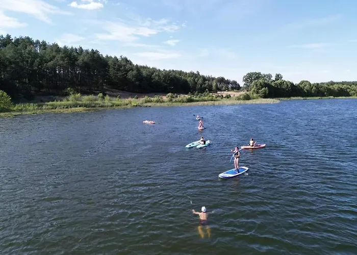 Lesny Z Prywatnym Pomostem Nyaraló Trzebiechowo