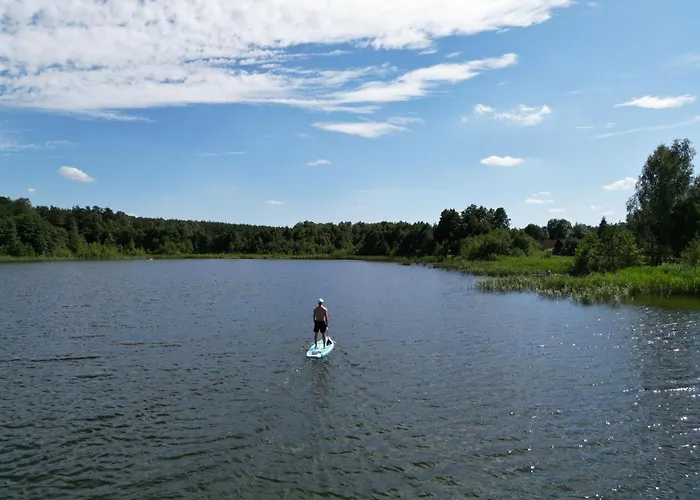 Nyaraló Lesny Z Prywatnym Pomostem *
